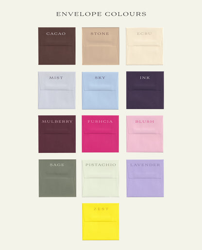 Petal Fold Invitation