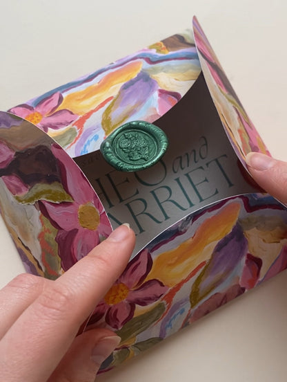 Petal Fold Save The Date