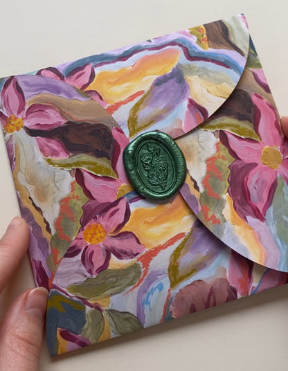 Petal Fold Save The Date